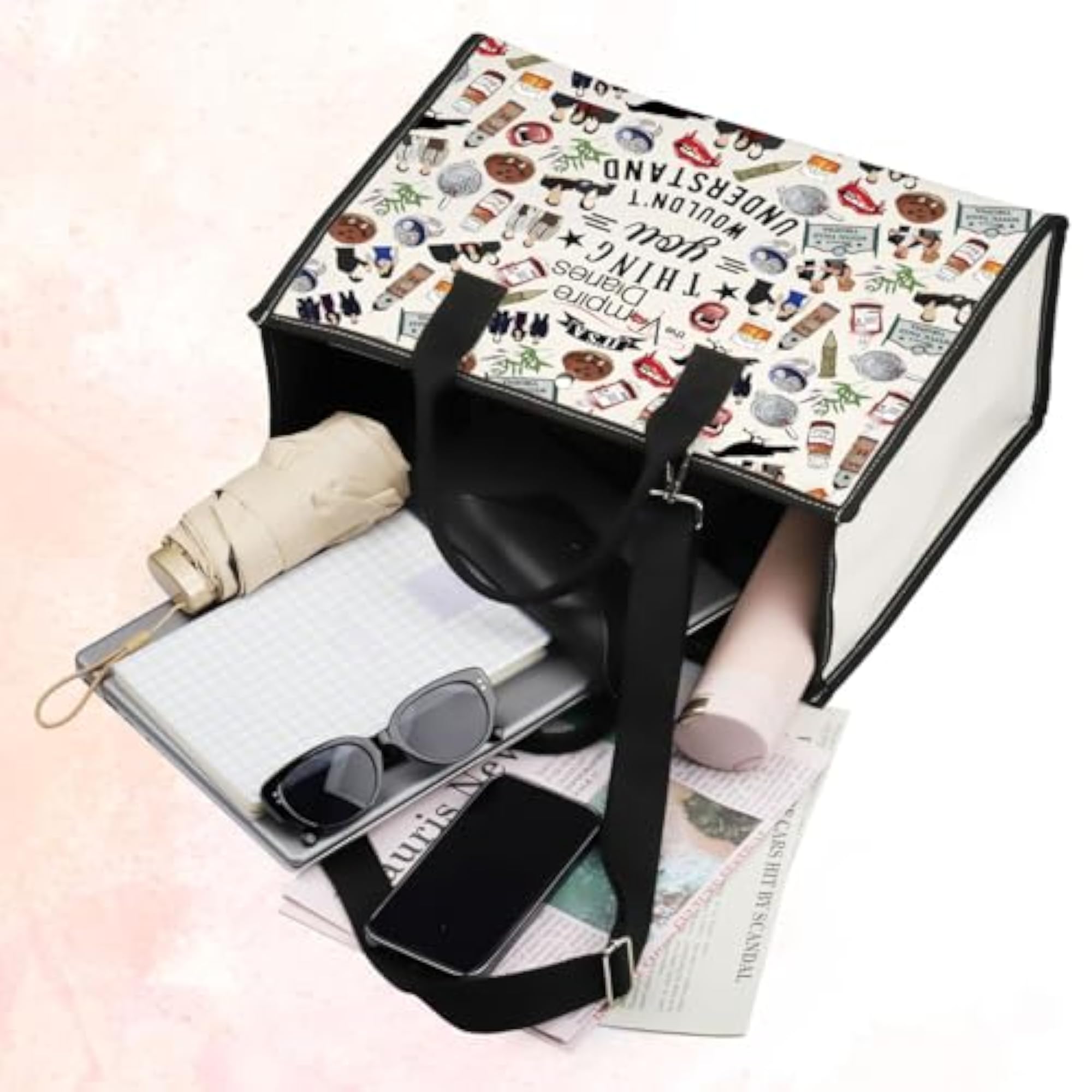 Women's Travel Accessory Cosmetic Bag, Stylish Design